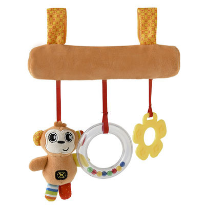 PP Cotton Cartoon Animal Plush Rattle Toys Stuffed Doll