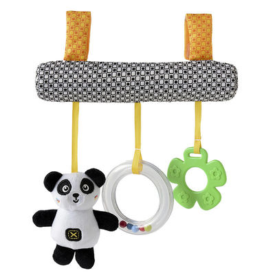 PP Cotton Cartoon Animal Plush Rattle Toys Stuffed Doll