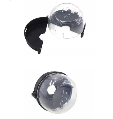 PFOA Free PC Clear Kitchen Stove Knob Covers For Child Safety