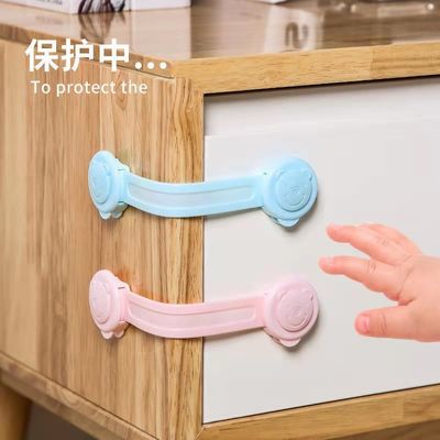 ABS Fabric Cabinet Strap Locks 16x3.5cm For Cupboard Dishwasher