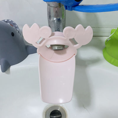 Crab Soft Animal Waterspout Cover Baby Faucet Extender Silicone