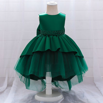 Size 110cm 150cm Knee Length Dress Party Dress For Girls Christmas