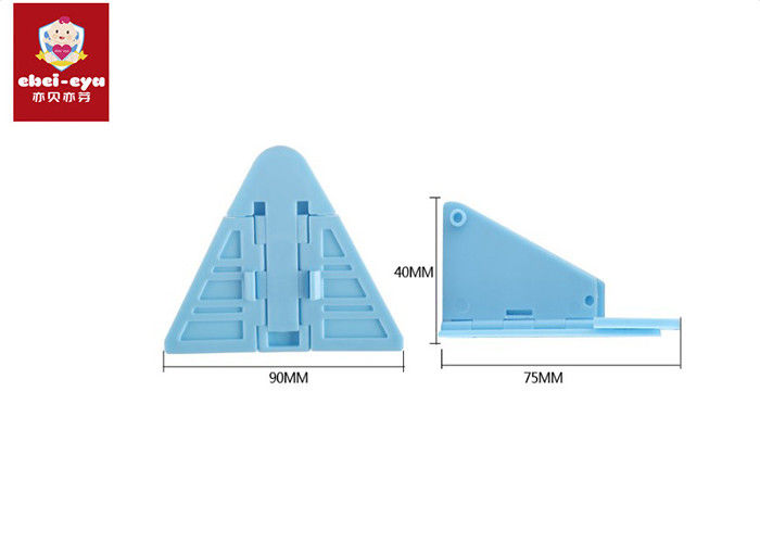 Folding Aireplane Shape Child Safety Window Locks Prevent Baby Sliding Plastic Material