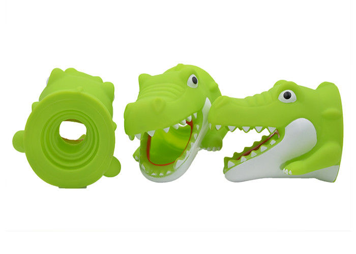 Cartoon Crocodile PVC Kids Faucet Extender For Kitchen Decoration