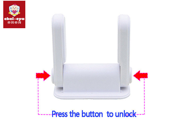 Strong Adhesive Baby Door Handle Lock , ABS Child Proof Locks For Door Handles