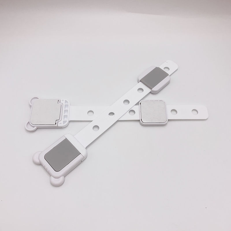 SGS Acrylic Strong Adhesive Child Protection Lock For Cupboard